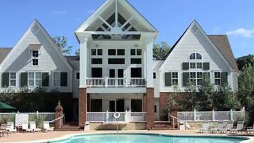 Indoor pool, outdoor pool