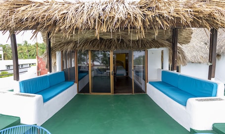 尊荣小屋, 1 间卧室, 简易厨房, 海滨 | 床单