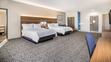 Suite, 1 cama de matrimonio grande con sofá cama | Caja fuerte, escritorio, tabla de planchar con plancha y wifi gratis