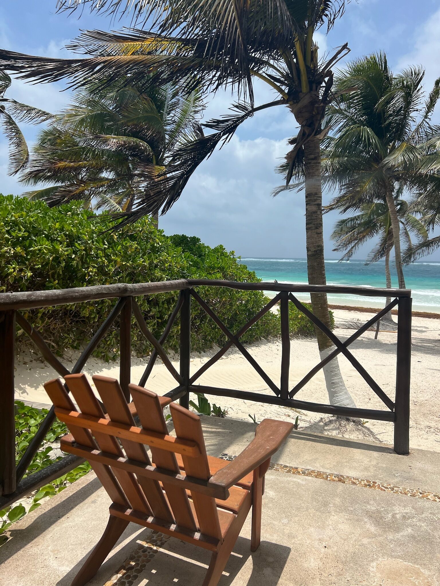 Habitación Deluxe doble | Terraza o patio