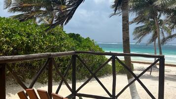 Habitación Deluxe doble | Terraza o patio