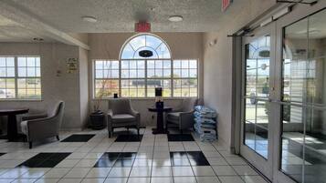 Zona de estar del vestíbulo