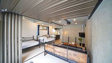 Grand Suite, Non Smoking (1F) | Living area | Flat-screen TV, Netflix, Hulu, streaming services