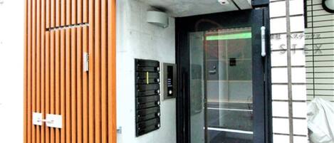 Facciata della struttura