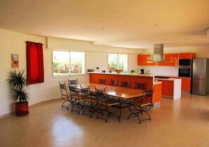 Dining - Superb Villa with swimming pool in Marrakech 4559 (Marrakech)