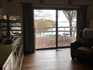 Interior - Large private acreage, very open space, decks, hot tub, treehouse, dock, more. (Afton)