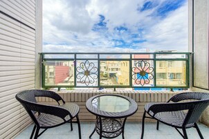 Deluxe Quadruple Room, Balcony | View from room