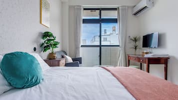 Chambre Double Deluxe, balcon | Wi-Fi gratuit, draps fournis
