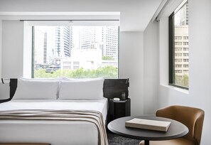 Lancemore Premium King Room - includes hosted hour with free drinks and WiFi | Minibar, in-room safe, individually decorated, individually furnished - Lancemore Crossley St Melbourne (Melbourne)
