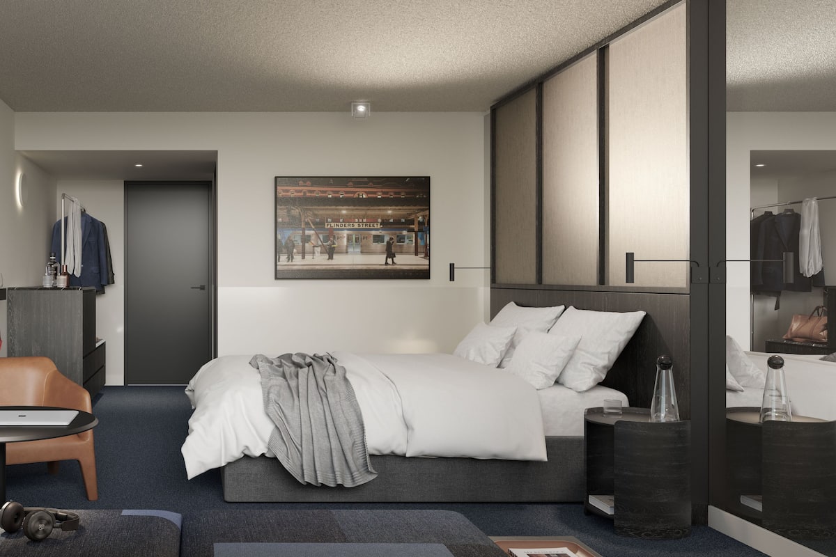 Lancemore King Room - includes hosted hour with free drinks and WiFi | Een minibar, een kluis op de kamer, individueel gedecoreerd