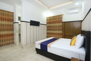 Chambre Deluxe double | Accès au Wi-Fi (inclus), literie fournie