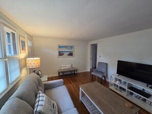 Smart TV, DVD player, video library