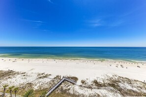 On the beach - Pelican Pointe 1206 | Beachfront Corner Condo | Outdoor Pool | My Beach Getaways (Orange Beach)