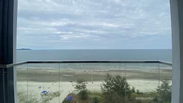 Familienapartment | Blick vom Balkon