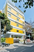 Framhlið gististaðar