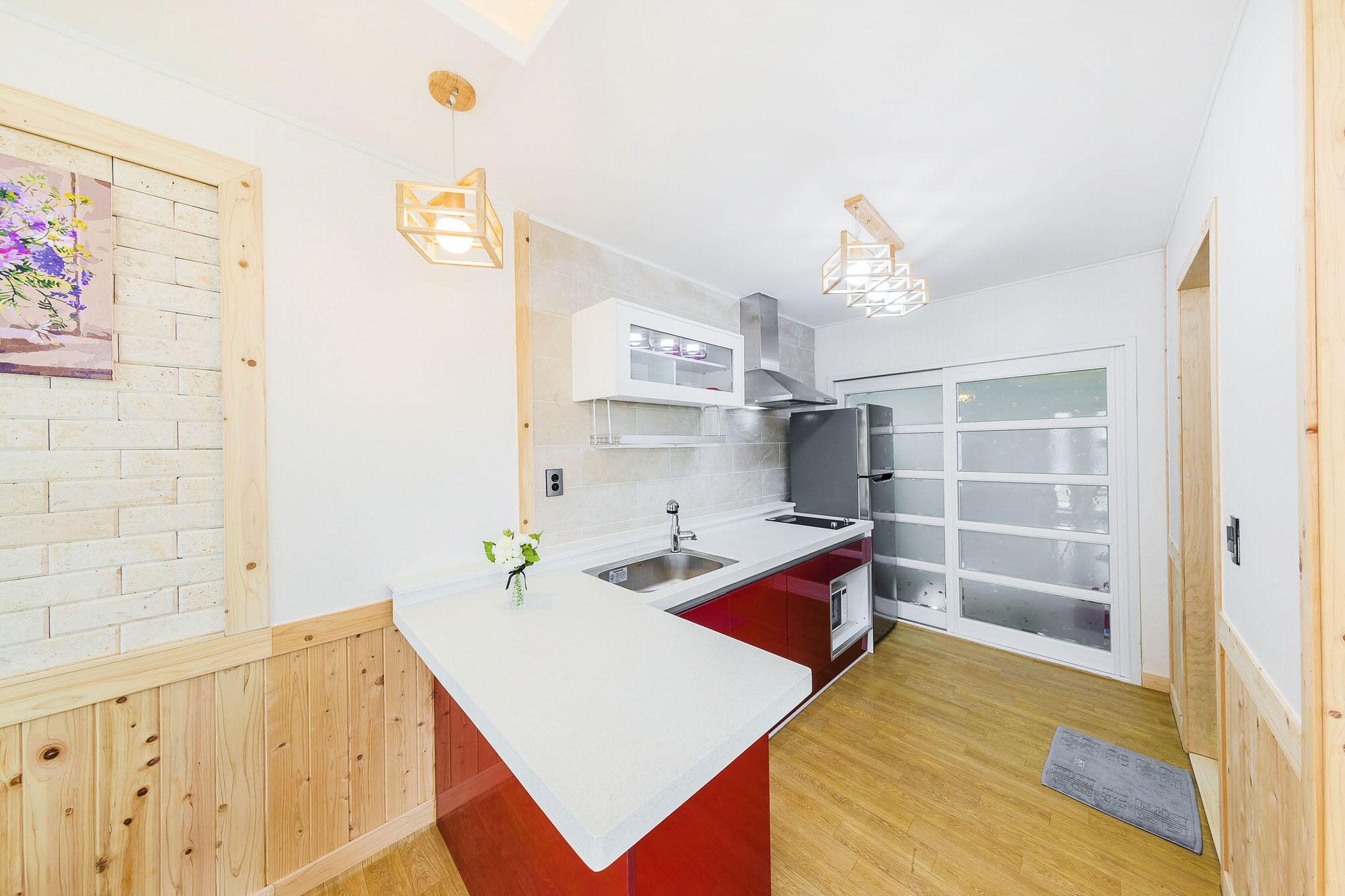 Quarto luxo (101) | Cozinha americana privada | Chaleira elétrica