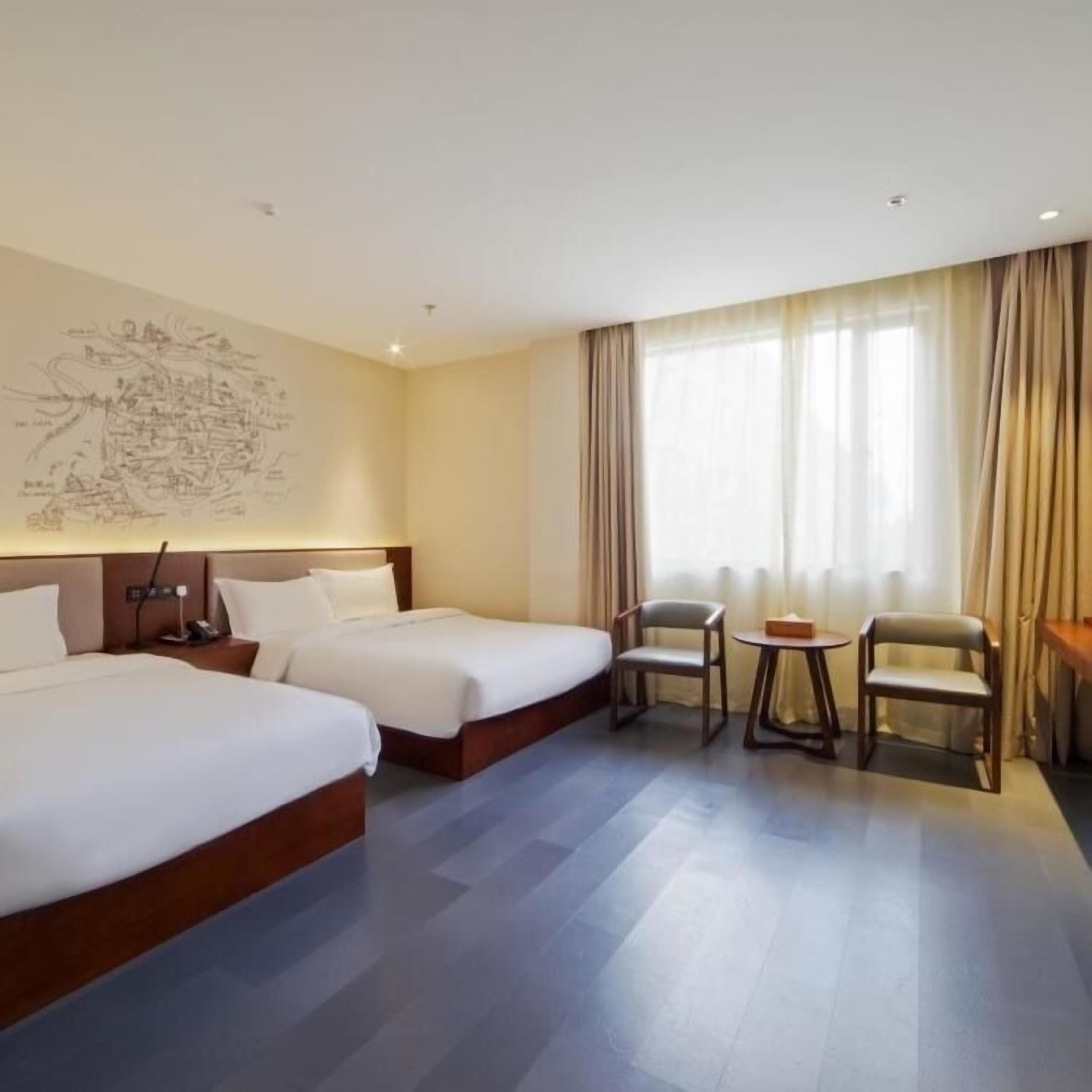 superior twin room, non smoking | blackout curtains, free wifi, bed sheets