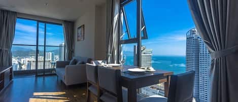 Sala de estar en el lobby