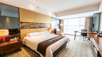 1 غرفة نوم ومكتب وستائر تعتيم وواي فاي مجانًا