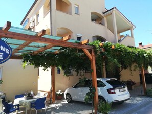 Fassade der Unterkunft