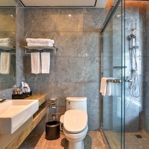 Business-Doppelzimmer | Badezimmer