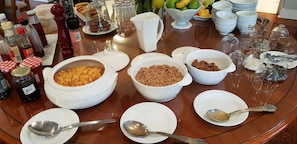 Café da manhã inglês diário (ZAR 95 por pessoa)