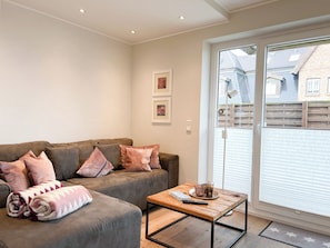 TV, DVD player, stereo