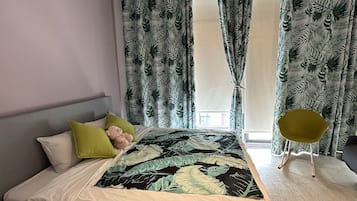 Deluxe Double Room | Blackout curtains, soundproofing, free WiFi, bed sheets