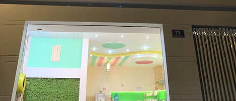 Front of property – evening/night