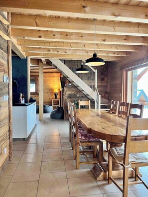 Dining - EXCEPTIONAL CHALET IN THE HAMLET OF HUEZ - SLEEPS 8 (Huez)