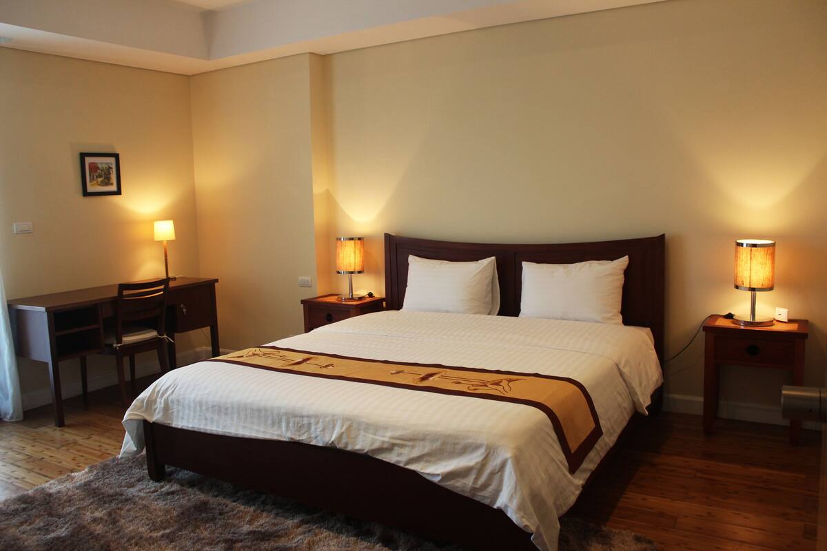 In-room safe, desk, blackout curtains, iron/ironing board
