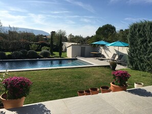 Pool - Villa in a privileged setting with every comfort (Cabrières-d'Avignon)