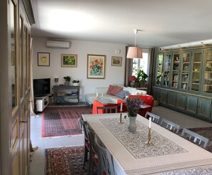 TV, DVD player, table tennis - Villa in a privileged setting with every comfort (Cabrières-d'Avignon)