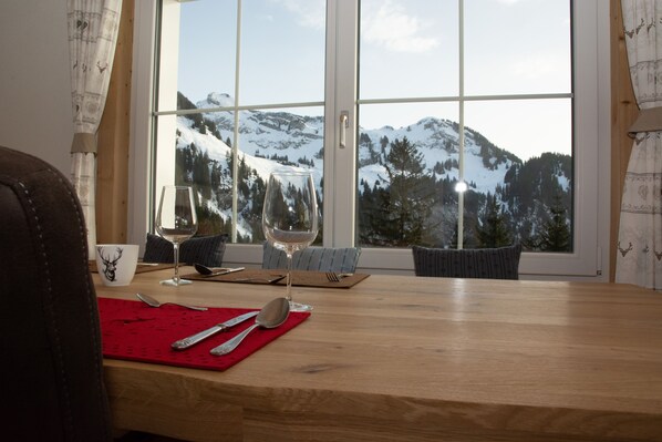 Chalet | View from room - Bergchalet Ziithüsli (Unteriberg)