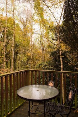 Traditional Cabin, 1 Double Bed, Non Smoking, Garden View | View from room - The Log Cabin (Gloucester)