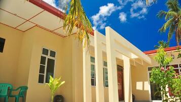 Fassade der Unterkunft