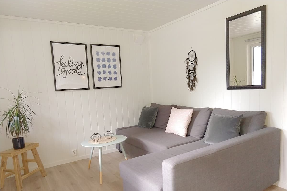 Holzhütte (Hytte 6) | Wohnzimmer