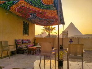 Courtyard - Key of Pyramids View Inn (Giza)