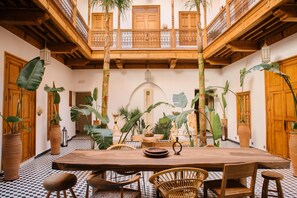 Breakfast, lunch, dinner served; local cuisine  - Riad Le Pèlerin (Marrakech)