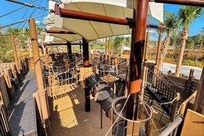 Overnattingsstedets uteområder