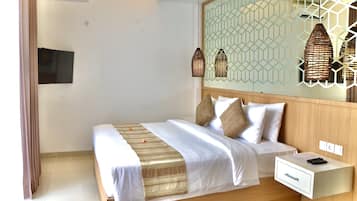 1 chambre, coffres-forts dans les chambres, bureau, Wi-Fi gratuit