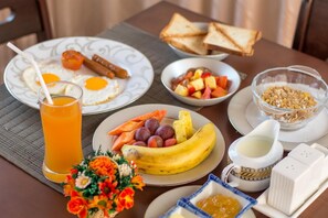 Repas de petit déjeuner