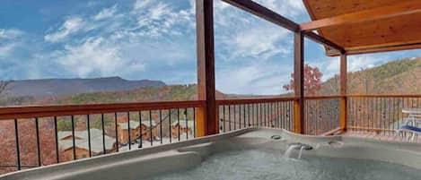 Bain à remous extérieur