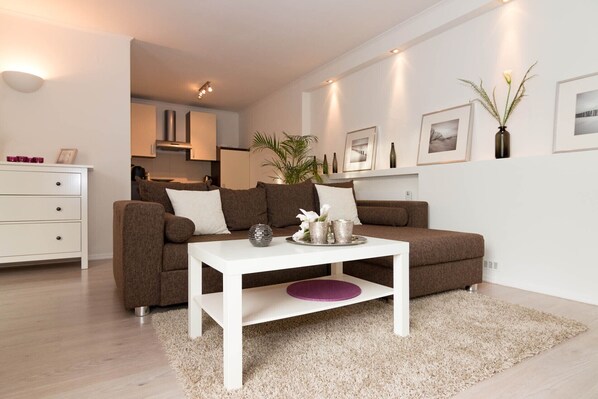 Comfort Apartment (Düne) | Living area