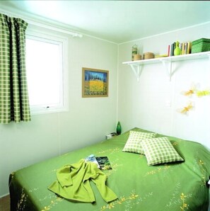 Mobile Home, 2 Bedrooms | 2 bedrooms, laptop workspace, blackout drapes, free cribs/infant beds