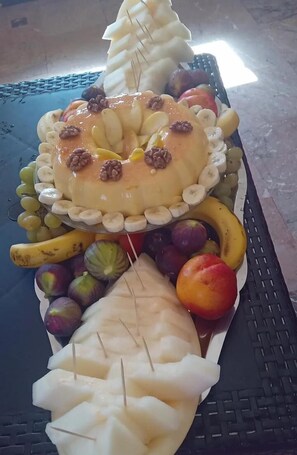 Frühstück, Mittagessen und Abendessen
