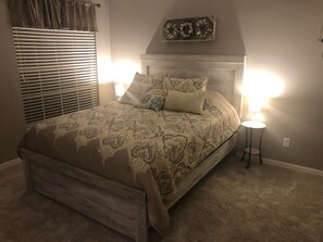 3 bedrooms, desk, iron/ironing board, WiFi