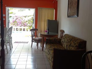 Individually furnished, desk, laptop workspace, blackout curtains