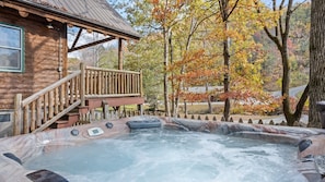 Idromassaggio all'aperto