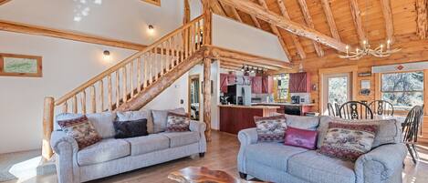 TV, fireplace, DVD player, ping pong